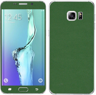 Vcare GadGets Samsung Galaxy S6 Edge Plus Mobile Skin(Green)