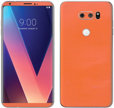 Vcare GadGets LG V30 & V30 Plus Mobile Skin(Orange)