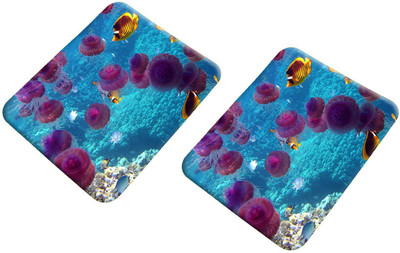 Clapcart Mousepad-Combo-0081 Non Slip Base Mousepad(Multicolor)