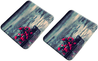 Clapcart Mousepad-Combo-0119 Non Slip Base Mousepad(Multicolor)