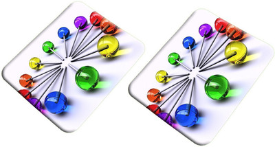 Clapcart Mousepad-Combo-0153 Non Slip Base Mousepad(Multicolor)