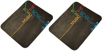Clapcart Mousepad-Combo-0227 Non Slip Base Mousepad(Multicolor)