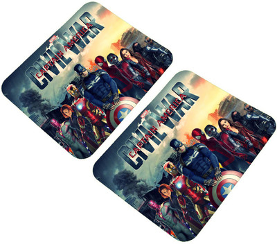 Clapcart Mousepad-Combo-0026 Non Slip Base Mousepad(Multicolor)