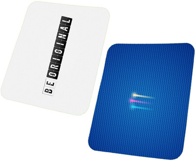 Clapcart Mousepad-Combo-0257 Non Slip Base Mousepad(Multicolor)