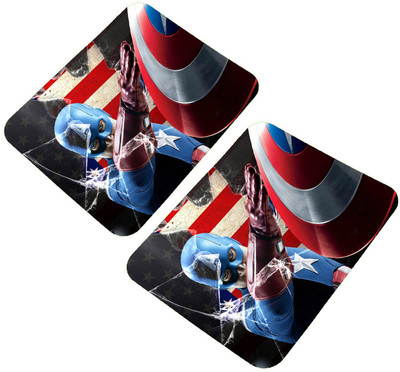 Clapcart Mousepad-Combo-0008 Non Slip Base Mousepad(Multicolor)