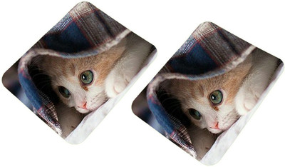 Clapcart Mousepad-Combo-0199 Non Slip Base Mousepad(Multicolor)