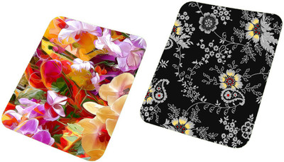 Clapcart Mousepad-Combo-0267 Non Slip Base Mousepad(Multicolor)