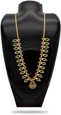 Kollam Supreme Kerala Traditional Nagapadam Necklace Gold-plated Plated Alloy Necklace