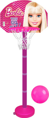 

Barbie Adjustable Height Basketball Set(Multicolor)