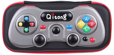 

Shopat7 1 Game Remote Controller Pen pouch Art Artificial Leather Pencil Box(Set of 1, Black)