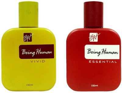 

Being Human Combo Red & Yellow Pack of 2 Perfume - 200 ml(For Men & Women)