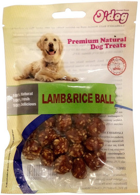 

Pets Empire O'Dog Lamb & Rice Ball dog food and pet treats puppy chewy snack-100 gms Rice, Lamb Dog Chew(100 g, Pack of 1)