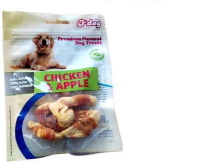 

Pets Empire O'Dog Chicken Apple dog food and pet treats puppy chewy snack-100 gms Chicken Dog Chew(100 g, Pack of 1)