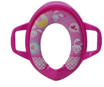

Chinmay Kids Cushioned Potty Training Seat Side With Handle Potty Seat(Pink)
