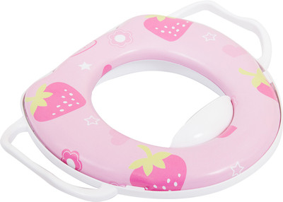 

Baybee Portable Potty Training Seat | Toddler Toilet Training Soft Potty Seat Ring | Fits Round and Oval Toilets for Boys and Girls Potty Seat(Pink)