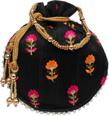 

Milan's creation FLEMBPOTLIB Potli(Black)