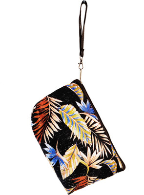 

Un Branded Latest Design Leaf Print Smart Hand Purse Wallet Pouch(Multicolor)