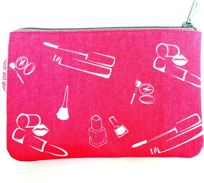 

Random in Tandem Blush & Glow Pouch(Pink, Grey), Grey;pink