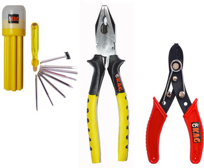 

KAG Hand Tool Kit(11 Tools), Multicolor