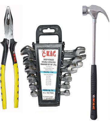 

KAG P-832 Hand Tool Kit(8 Tools), Multicolor