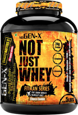 

NG GEN-X NOT JUST Whey Protein(2.26 kg, Choco Cookie)