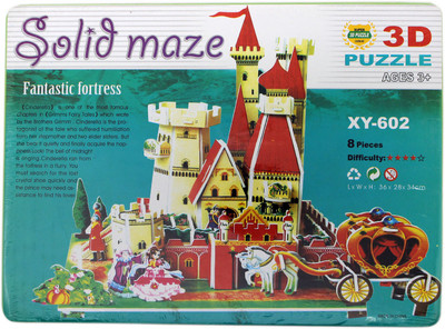 

Tootpado 3D Foam Puzzle Fantastic Fortress - 8 Sheets (1TNG205) - 3D Puzzle DIY Games(1 Pieces)