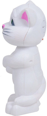 

Atorakushon ® Intelligent Touching Tom Cat with Wonderful Voice Birthday Gift for Kids Toy Kid Children Infant love Battery Operated(White)