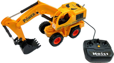 

pop Excavator Truck JCB Construction Shovel Loader Toy(Yellow)