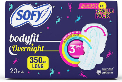 

Sofy Anti Bacteria Overnight - XXL (20 Pieces) Sanitary Pad(Pack of 20)