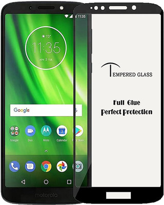 Kavacha Edge To Edge Tempered Glass for Motorola Moto G6 Play(Pack of 1)