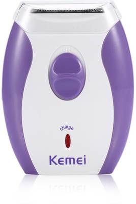 Kemei Women Electric Shaver Razor Vibrating Washable Bikini Armpit Hair  Removal Lady Epilator Shaving Machine Female Shaver For Women