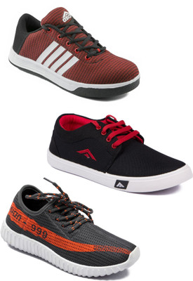 

Asian Walking Shoes,Gym Shoes,Sports Shoes,Canvas Shoes,Casual Shoes,Loafers,men Shoe Combo, Running Shoes For Men(Multicolor