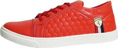 Royal Craft DotRed8 Casuals For Men(Red