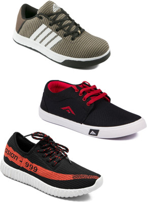 

Asian Walking Shoes,Gym Shoes,Sports Shoes,Canvas Shoes,Casual Shoes,Loafers,men Shoe Combo, Running Shoes For Men(Multicolor
