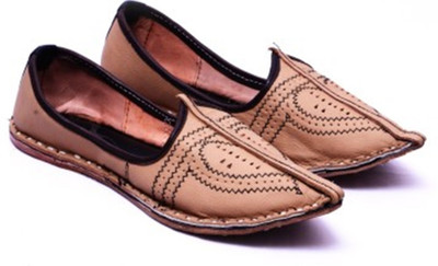 

SHATHI Slip On For Men(Beige, Cream