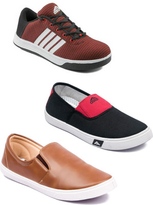 

Asian Walking Shoes,Gym Shoes,Sports Shoes,Canvas Shoes,Casual Shoes,Loafers,men Shoe Combo, Running Shoes For Men(Multicolor