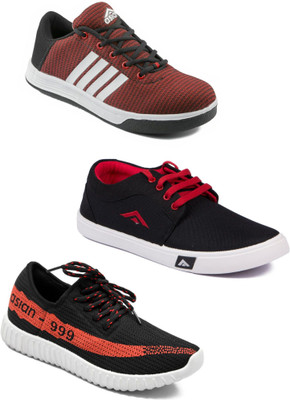 

Asian Walking Shoes,Gym Shoes,Sports Shoes,Canvas Shoes,Casual Shoes,Loafers,men Shoe Combo, Running Shoes For Men(Multicolor