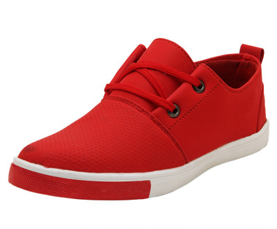 

TS Nanda Casual Shoes Sneakers For Men(Red