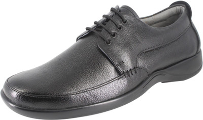 

LeatherSofty LeatherSofty Men's Leather Black formal shoes Derby For Men(Black