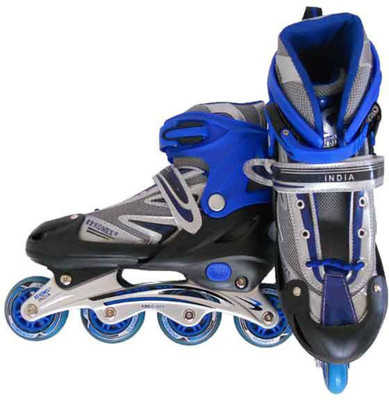 

INDMART TRENDY HEAVY DUTY In-line Skates - Size 6-9 UK(Multicolor), Assorted