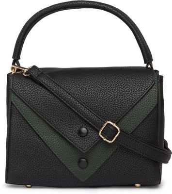 

Satchel Bags Women Casual Green PU Sling Bag