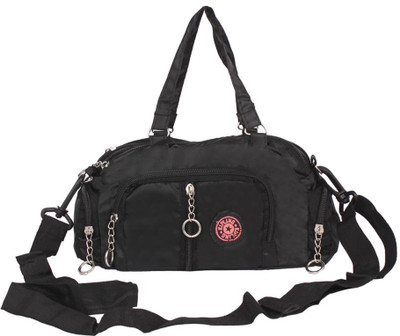 

Aliado Women Casual Black Cotton Sling Bag