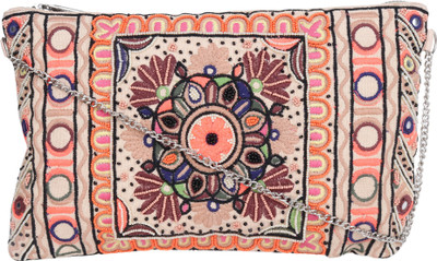 

Diwaah Women Evening/Party Multicolor Cotton Sling Bag