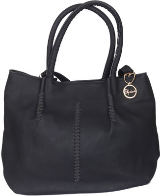 

Elprine Women Casual Black Leatherette Shoulder Bag