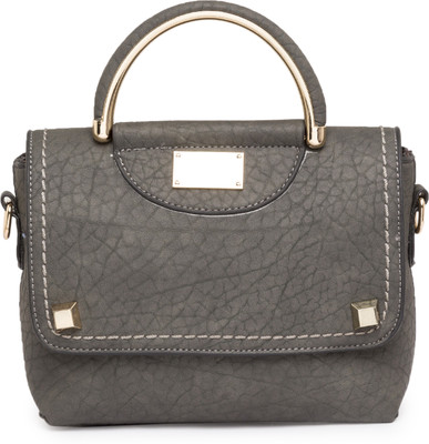 

Satchel Bags Women Casual Grey PU Sling Bag