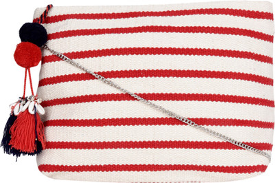 

Diwaah Women Evening/Party Red Cotton Sling Bag