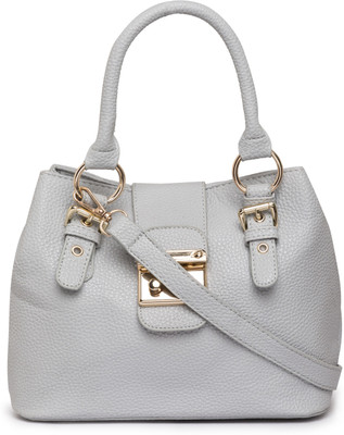 

Satchel Bags Women Casual Grey PU Sling Bag