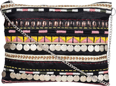 

Diwaah Women Evening/Party Multicolor Cotton Sling Bag