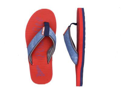Podolite Podolite RED Ultra Flip flop and House slippers for Men-9UK Flip Flops, Red5