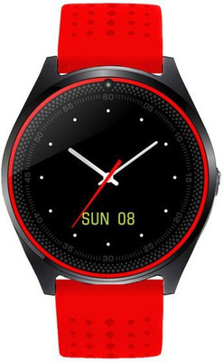 

MI-STS RX0007 SmartWatch With Sim Enable and Whtsapp Features and Bluetooth Connectivity features Which Is Compatible With Android and IOS Device (Dialar Black) Smartwatch(Red, Black Strap Free Size), Black;red